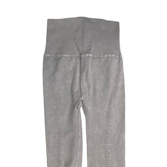 FREE PEOPLE GOOD KARMA LEGGINGS ICED GREY XS S - Picture 7 of 14